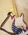 SoRetro American Flag Guitar Strap