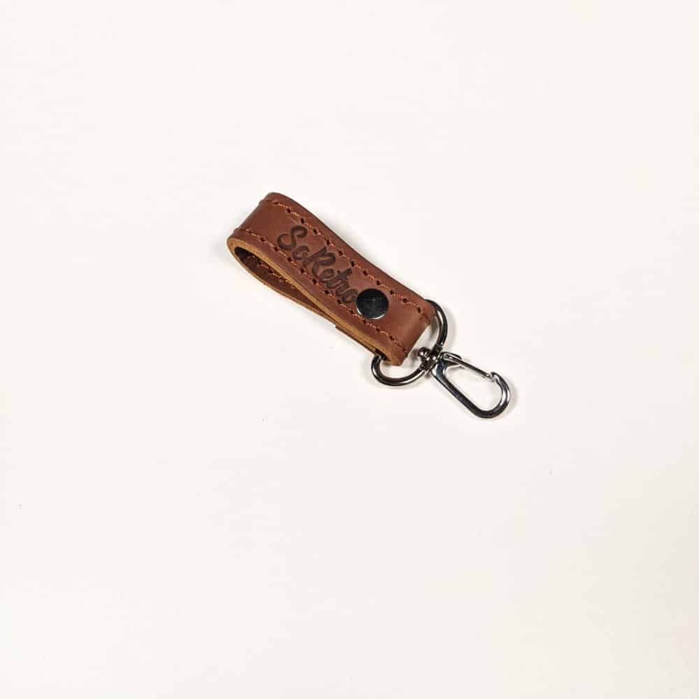 Portland Leather Plg Keychain