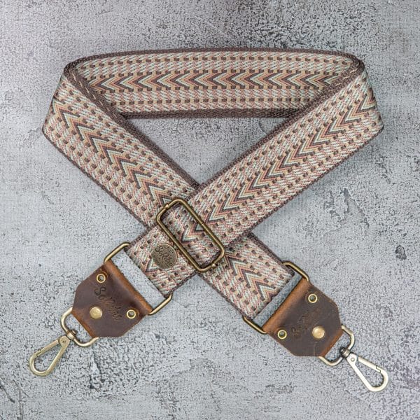 Mint Chocolate Arrows - Bag or Camera Strap