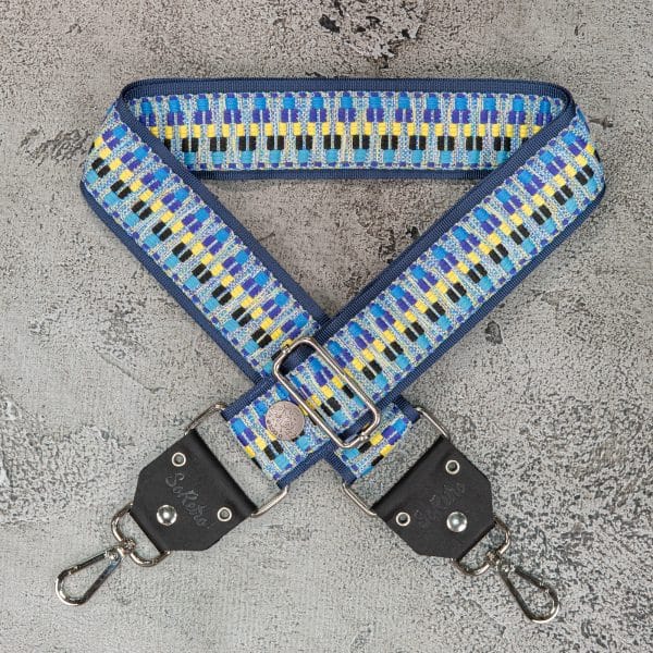 Nubby Bluebow - Bag or Camera Strap