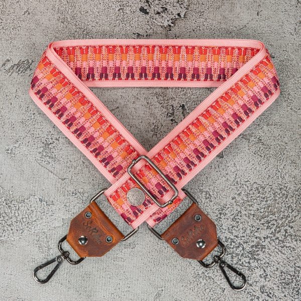 Nubby Pinkbow - Bag or Camera Strap