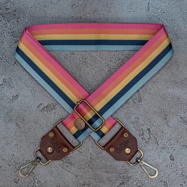 Summer Rainbow Stripes - Bag or Camera Strap