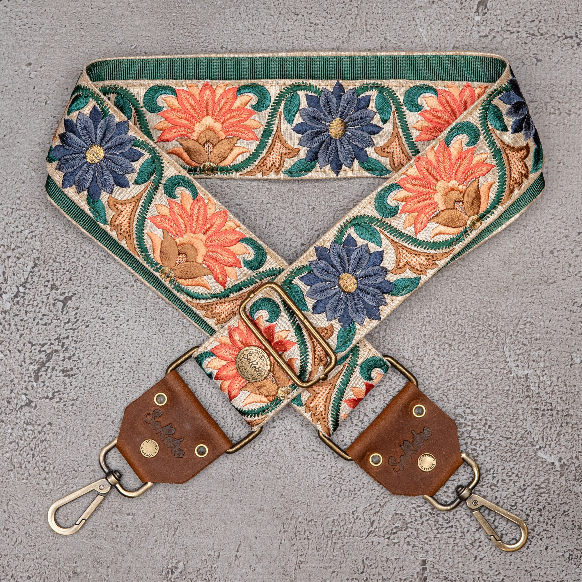 Boho Bay – Bag or Camera Strap – SoRetro Straps – Custom Handcrafted Crossbody  Straps and Leather Totes