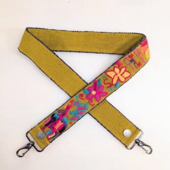 SoRetro Solana 01 - Gunmetal - Fixed Length Leather Free Strap - Purse, Bag, or Camera Strap