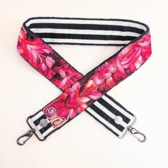 SoRetro Solana 05 - Gunmetal - Fixed Length Leather Free Strap - Purse, Bag, or Camera Strap