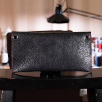 Alternative view of SoRetro Especial Reservo FYG Crossbody Clutch - Galaxy's Edge with Limited Day Glow Harvest Blooms On Navy Cotton Webbing - Chromalusion Hardware