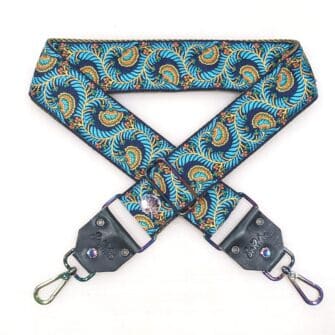 Limited Pavo Blue Crest - Bag or Camera Strap