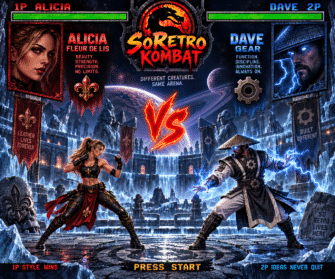 Alternative view of Dave – Final Battle - SoRetro Verdura Perfect FYG Leather Crossbody Tote – Raiden's Lightning (aka Caspian Cobalt) with Cosmic Pulse Cobalt on Dusty Blue Cotton Webbing – Gunmetal Hardware