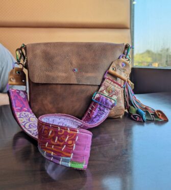 Friendship Stitches - OOAK Patchwork Surprise - Purse, Bag, or Camera Strap
